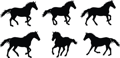 Silhouette illustration of women gardening with watering can, planting flowers, digging soil, outdoor garden maintenance, black white vector design for nature care