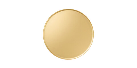 Golden Coin Abstract: A flawless, gold coin, radiating opulence and investment, stands as a symbol of wealth, financial security, and timeless value.