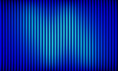 Abstract blue background with vertical lines and light effect