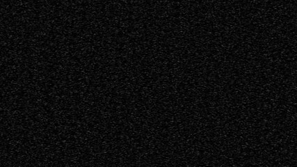 Static TV noise overlay background with retro analog grain texture for glitch video editing - Powered by Adobe