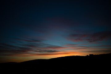 Nordic Sunset Silhouette