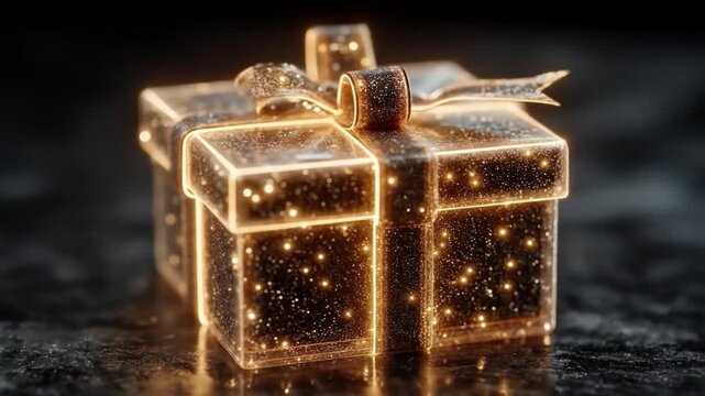 Gift box graphic design