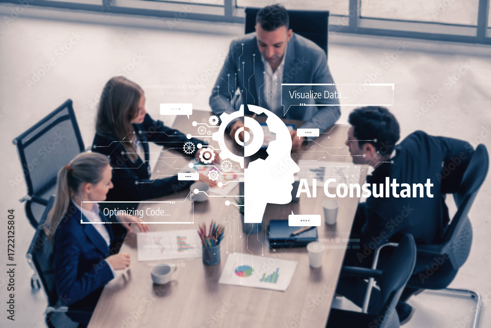 Poster ai assistant with llm, big data, machine learning, and generative ai powers prompt engineering and s