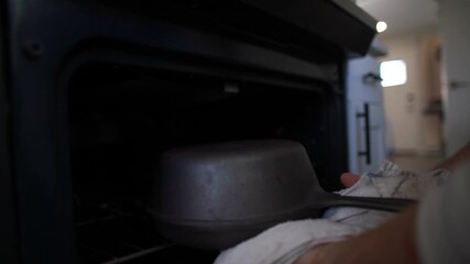 Baker making artisanal bread