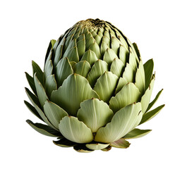Obraz premium Artichoke, close-up, studio, green, food, background black, recipe