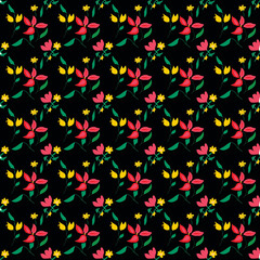 You can use multi-purpose pattern designs on fabric wallpapers, ceramics, etc.