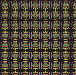 You can use multi-purpose pattern designs on fabric wallpapers, ceramics, etc.