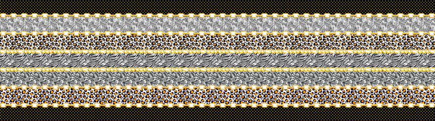 Abstract blue striped fabric with a textured pattern for a seamless design
