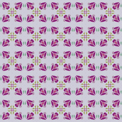 You can use multi-purpose pattern designs on fabric wallpapers, ceramics, etc.