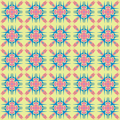 You can use multi-purpose pattern designs on fabric wallpapers, ceramics, etc.