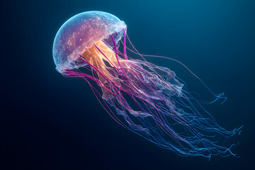The Enchanting World of Glwing Jellyfish: Unveiling he Mysteries Behind Their ioluminescent Beauty and Eigmatic Oceans Dwelling Serets