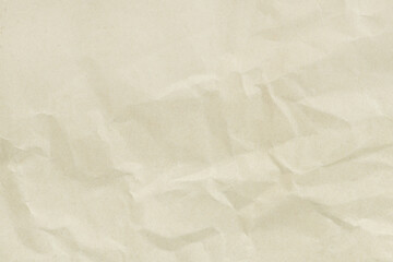 Brown background old crumpled paper texture