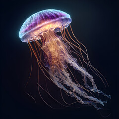 The Enchanting World of Glwing Jellyfish: Unveiling he Mysteries Behind Their ioluminescent Beauty and Eigmatic Oceans Dwelling Serets