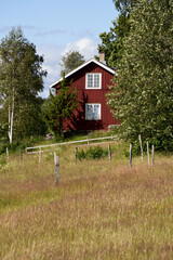  "Charming Antique Redwood Rural Manor House Near Håverud, Sweden - A Haven of Old World Charm"
