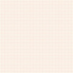 Grid paper. Abstract squared background with color graph. Geometric seamless pattern for school, wallpaper, textures, notebook. Lined blank on transparent background.