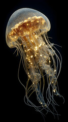 The Enchanting World of Glwing Jellyfish: Unveiling he Mysteries Behind Their ioluminescent Beauty and Eigmatic Oceans Dwelling Serets