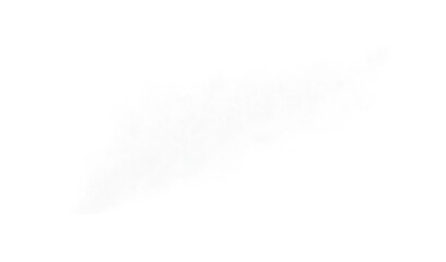 High-quality illustration of a realistic white or gray smoke cloud with soft diffusion and organic flow, isolated on transparent background. Ideal for effects, fog, smog, magic, and cinematic scenes.