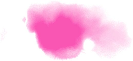 Watercolor stain decoration