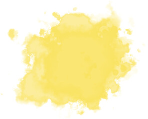 Obraz premium Watercolor stain decoration