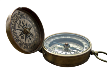 Compass on AI Generated by PNG