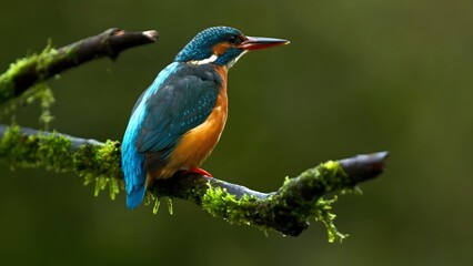kingfisher on a branch