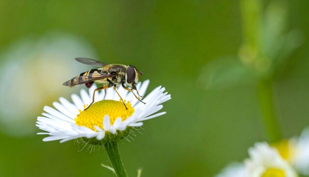 Hoverfly on a daisy