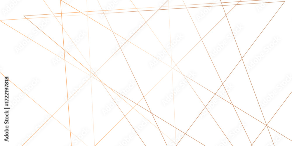 Poster abstract colorful golden and white geometric square and random lines with realistic line wave geomet