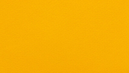 Smooth textured bright honey yellow color paper abstract background, flat texture for design