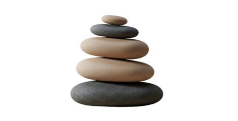 Zen Stone Stack ,Balanced Stones for Mindfulness