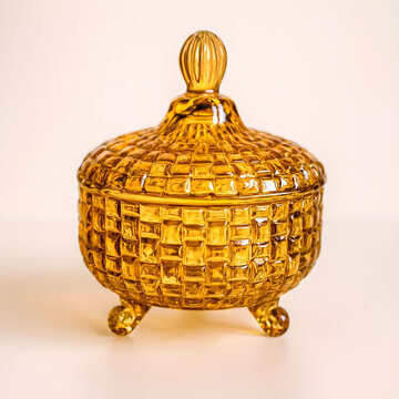 gold decoration no person wealth ornate container antique glass items traditional vintage design cutout luxury shining old still life handmade wood desktop disjunct