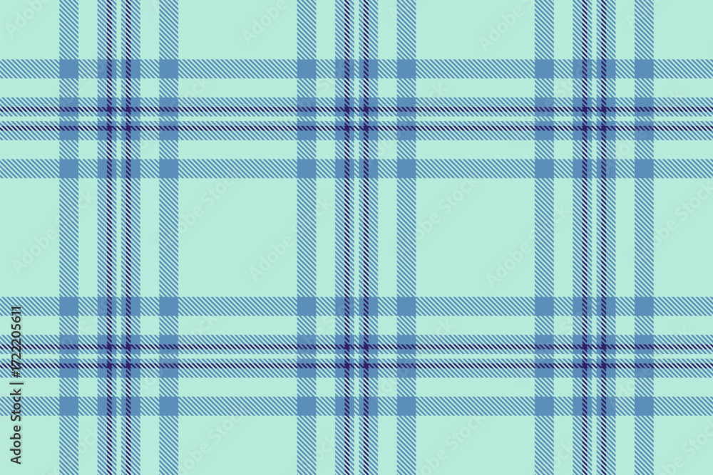 Poster soft blue plaid pattern. a classic tartan texture with intersecting lines. perfect for backgrounds, 