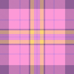 Stylish pastel tartan pattern. Seamless, classic check for backgrounds, apparel, or design projects. Texture evokes softness and retro vibes.