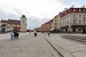 Warszawa, Stare Miasto, zabytkowa zabudowa stolicy Polski © hunter76