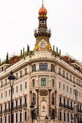 Four seasons hotel in Centro Canalejas building, Madrid, Spain