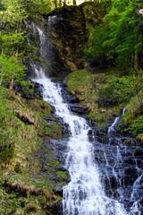 Wasserfall im Weisstannental im Schweizer Kanton St. Gallen