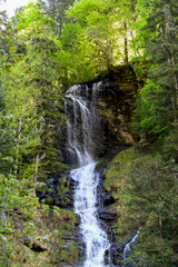Wasserfall im Weisstannental im Schweizer Kanton St. Gallen