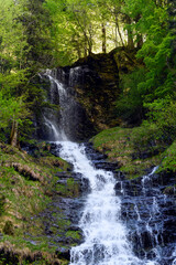 Wasserfall im Weisstannental im Schweizer Kanton St. Gallen