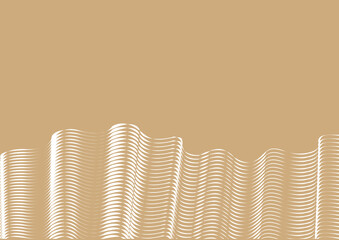 abstract brown background with waves