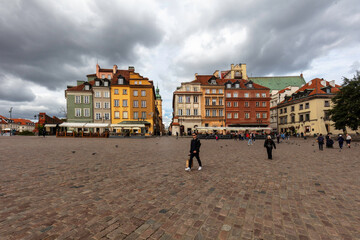 Warszawa, Stare Miasto, zabytkowa zabudowa stolicy Polski © hunter76