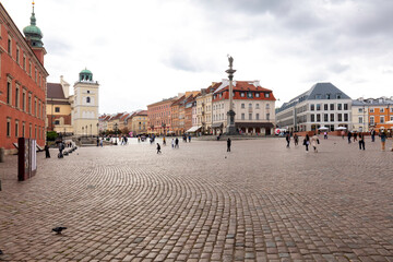Warszawa, Stare Miasto, zabytkowa zabudowa stolicy Polski © hunter76