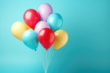 Obraz premium color ballons for a celebration