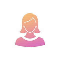 Minimalist Abstract Woman in Pastel Tones