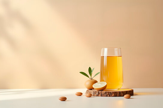 Natural Beauty Product: Murumuru Oil and Citrus Infused Drink St