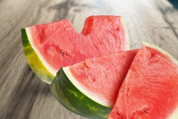 Fresh ripe watermelon berry fruit