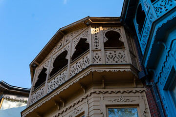 The Kuzguncuk district which attracts attention with its architecture on the Bosphorus has colorful architecture houses churches and sea views.