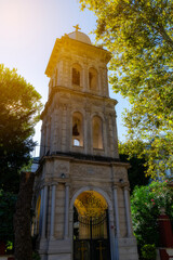 The Kuzguncuk district which attracts attention with its architecture on the Bosphorus has colorful architecture houses churches and sea views.
