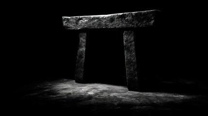 Ancient stone gateway