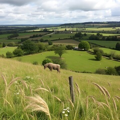 Rodborough Common, Stroud, Gloucestershire.