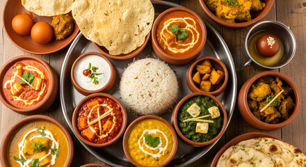 easter eggs on wooden background