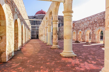 Ex Convento de Santiago Apóstol de Cuilapam de Guerrero, Oaxaca, México.